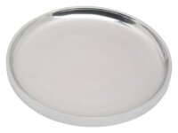 Kerzenteller Aluminium Rund Silber (Glänzend), für Kerzen Ø bis 10 cm