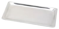 Kerzenteller Aluminium Rechteckig Silber (Glänzend) 17 x 9 cm