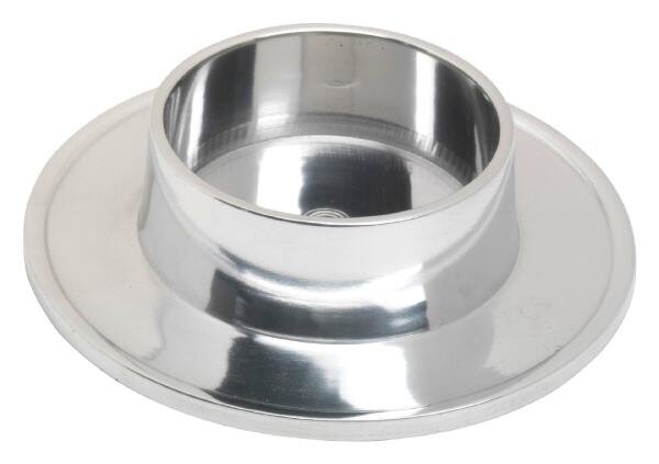 Kerzenhalter Aluminium Rund Silber (Glänzend), für Kerzen Ø 7 cm