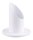 Langkerzenhalter Aluminium Rund Weiß, für Kerzen Ø 4 cm