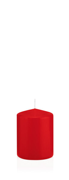 Stumpenkerzen Rot 80 x Ø 60 mm, 16 Stück